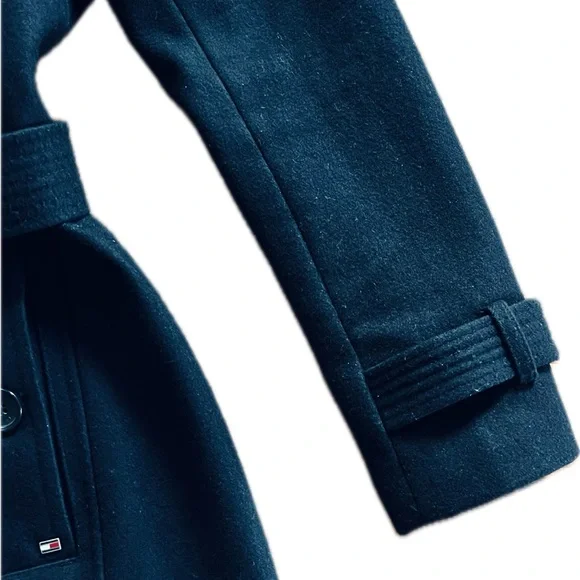 Tommy Hilfiger Women's Single-Breasted Peacoat - Picture 5 of 11